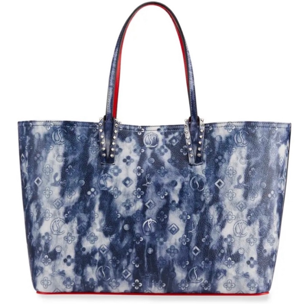Christian Louboutin Spiked leather tote